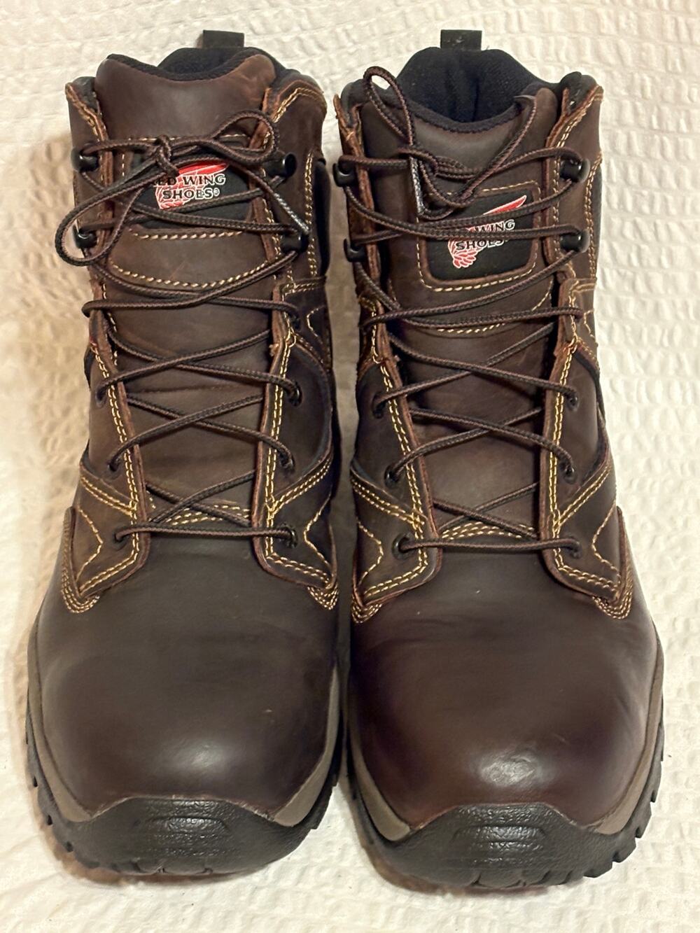 Red Wing 2205 Tru Hiker 6” Men’s 10.5E2 Work Boots Safety Toe ASTM EH Worn Once